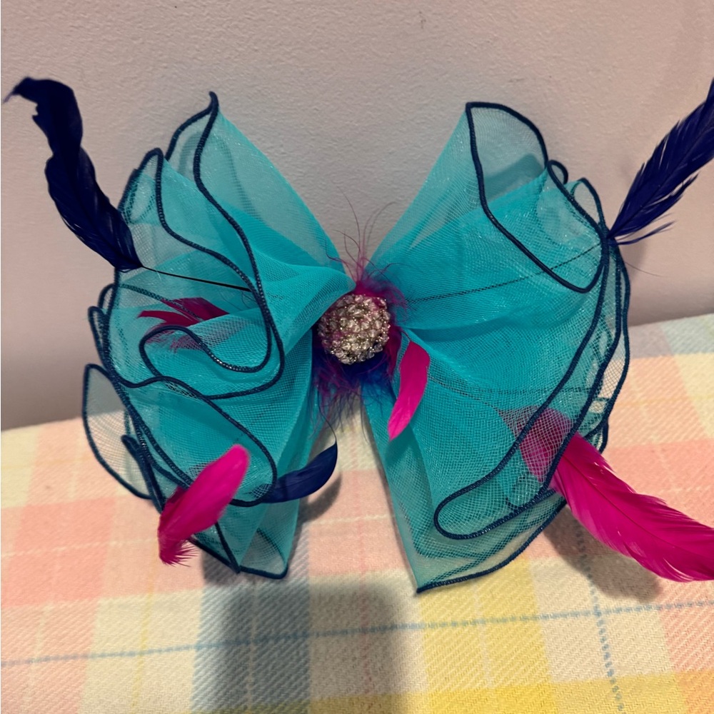 New Chic Blue and Pink Hair Accessories - Picture 3 of 4